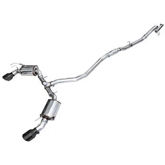AWE Tuning Cat-Back Exhaust System | 2022+ Honda Civic Si and 2023+ Acura Integra A-Spec (3020-32/33).