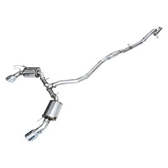 AWE Tuning Cat-Back Exhaust System | 2022+ Honda Civic Si and 2023+ Acura Integra A-Spec (3020-32/33).