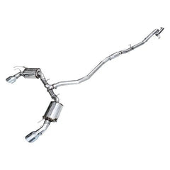 AWE Tuning Cat-Back Exhaust System | 2022+ Honda Civic Si and 2023+ Acura Integra A-Spec (3020-32/33).