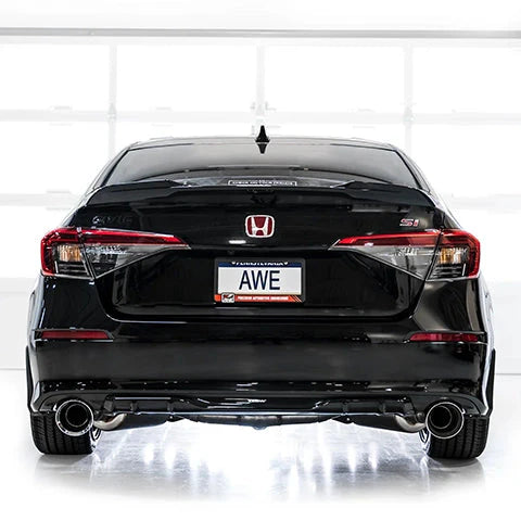 AWE Tuning Cat-Back Exhaust System | 2022+ Honda Civic Si and 2023+ Acura Integra A-Spec (3020-32/33).
