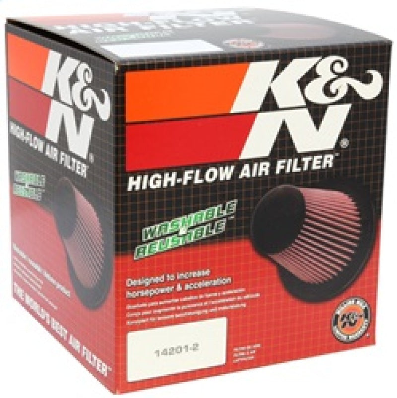 K&N Universal Carbon Fiber Filter 6in Flange / 7-1/2in OD-B / 5-1/8in OD-T / 5in H