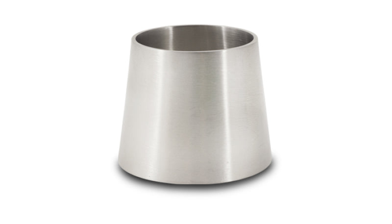 Vibrant 3.0in x 1.5in T304 Stainless Steel Straight Reducer - 6in Length