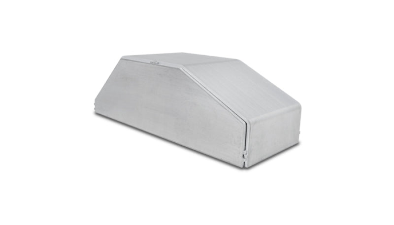 Vibrant I/C End Tank 4in Wide 9.85in Long 3.25in Tall Use w/ Horizontal I/C Core 12837 - 5052 Alum