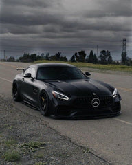 Carbon Fiber Side Skirt Extensions - Mercedes AMG GT/GTS.