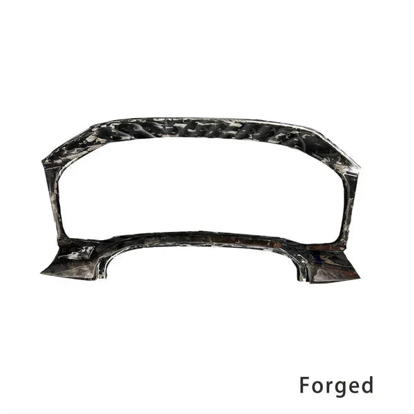 Carbon Fiber Cluster instrument dash screen cover -  BMW G8X.