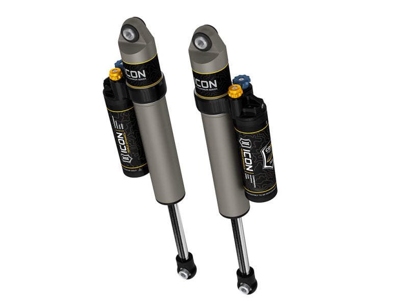 ICON 2021+ Ford F150 2WD 0-1in Lift Rear V.S. 2.5 Alum. Series Shocks Piggyback Res. w/ CDXS - Pair