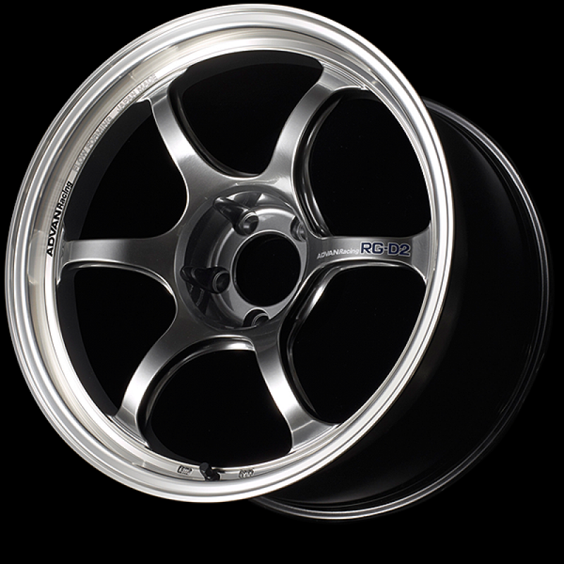 Advan RG-D2 16x6.5 / +35 Offset / 4-98 / 58mm Bore / Machining & Racing Hyper Black