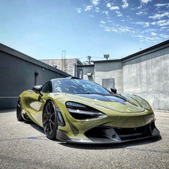 Dry Prepreg Carbon Fiber Front Lip - Mclaren 720s.