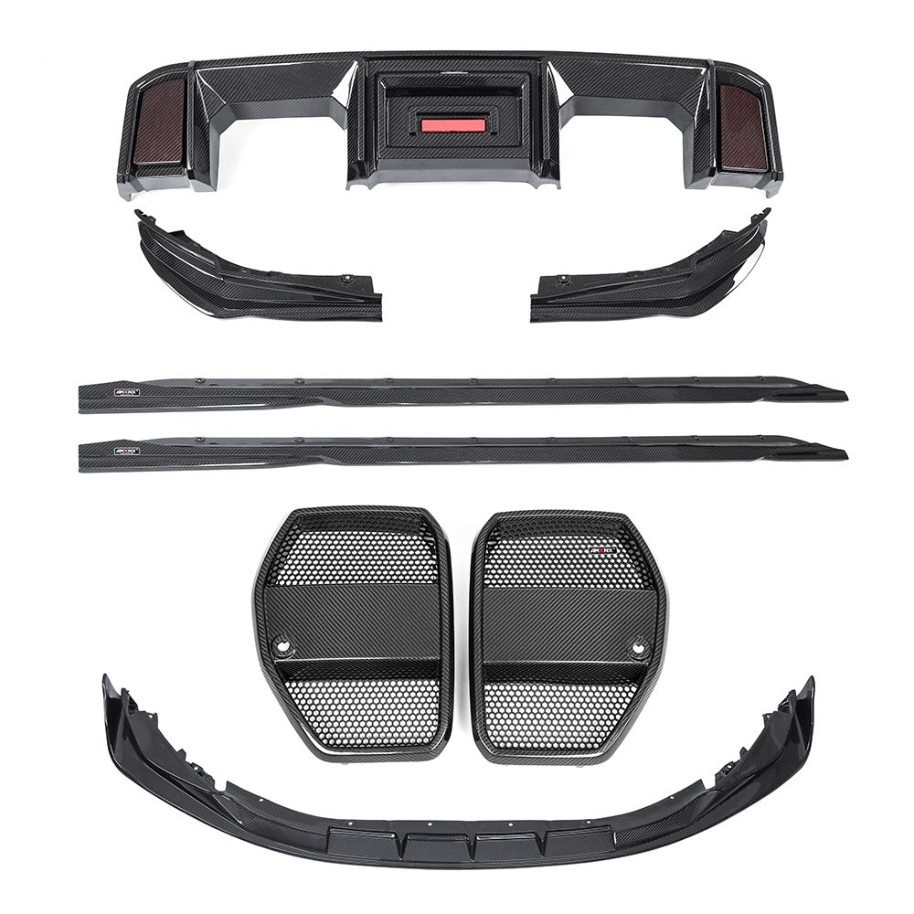 prepreg Carbon fiber AX Aerodynamic Body Kit - BMW G80 M3 / G82 M4.