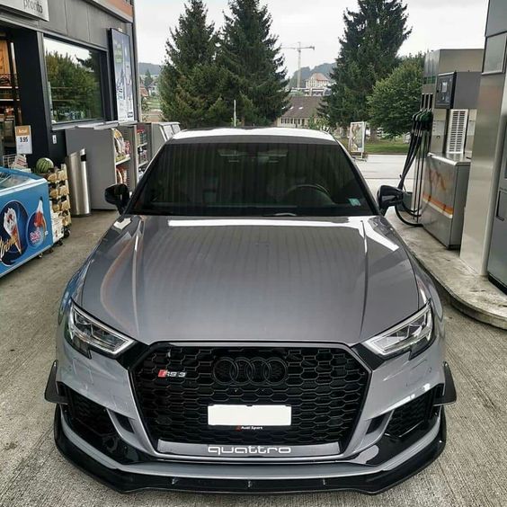 Carbon Fiber Front Lip - Audi A3 8V.