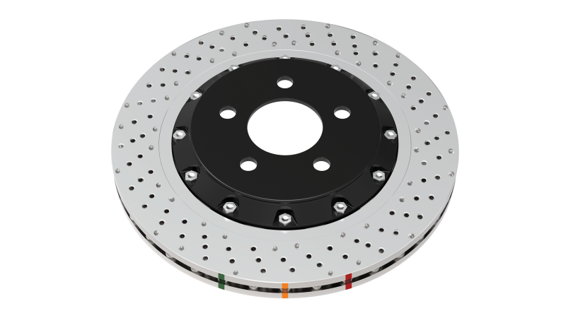 DBA 2018+ Hyundai I30 N Performance Front Cross Drilled/Dimpled 5000 Series Rotor