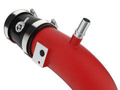 aFe 22-24 Ford Bronco Raptor BladeRunner Aluminum Hot and Cold Charge Pipe Kit Red
