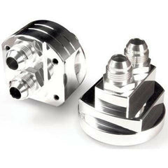 BLOX Racing Oil Filter Relocation Kits (Polished) - BXGA-00115-PO.