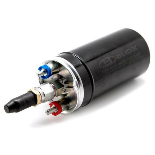 BLOX Racing 440LPH High Flow Inline Fuel Pump (BXFU-04440).