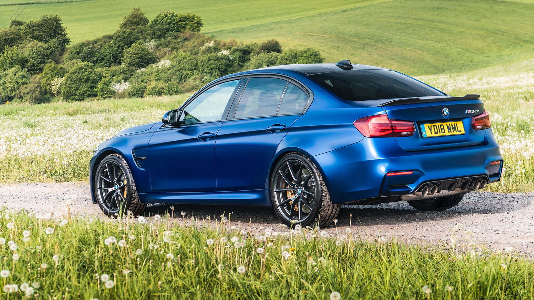 CS Carbon Fiber Trunk Spoiler - BMW F80 M3 & F30 3 Series.