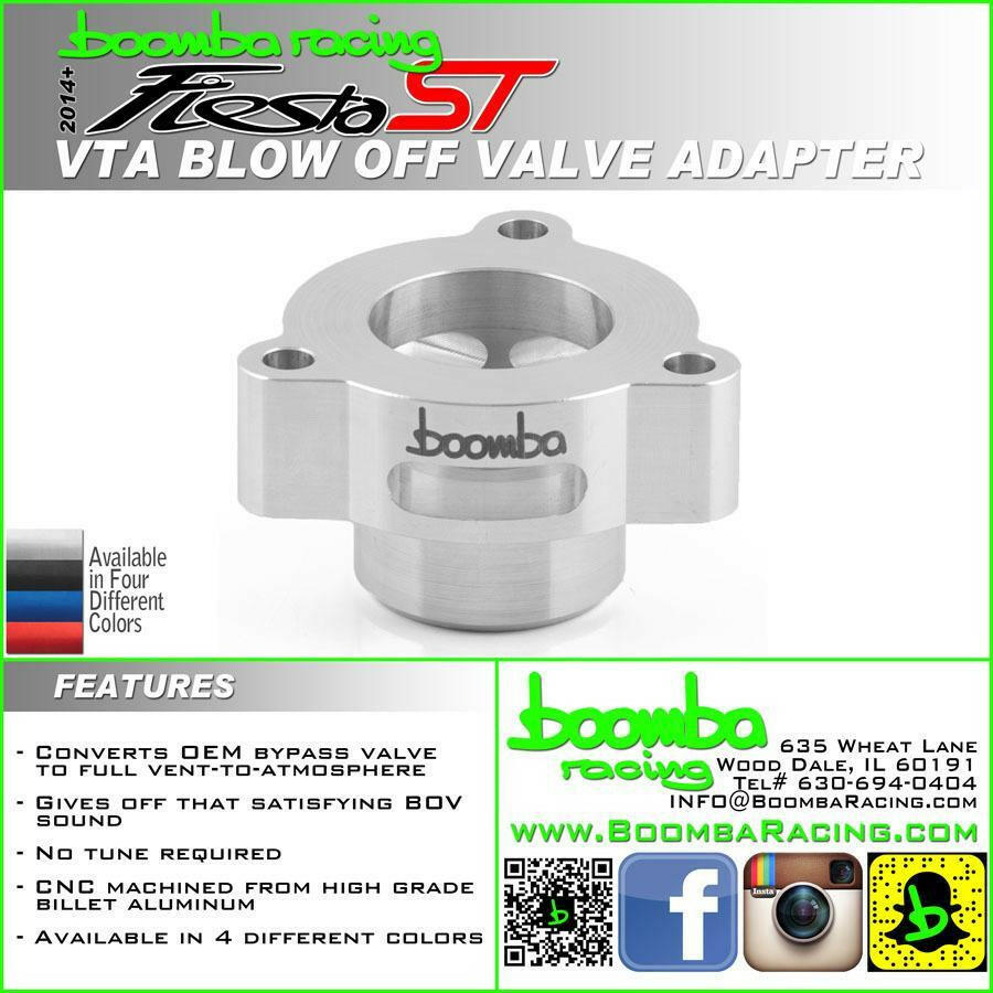 Boomba Racing Blow Off Valve Adapter | Multiple Ford Fitments (026000020001/101/201/301).