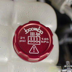 Boomba Racing Billet Aluminum Radiator Overflow Cap | Multiple Ford Fitments (028020150000)