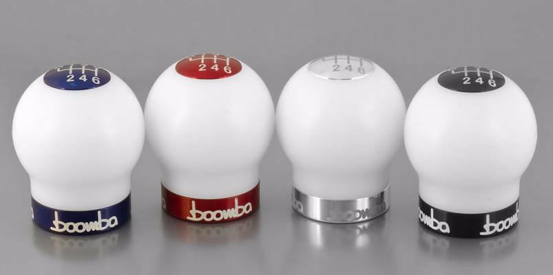 Boomba Round Weighted Shift Knob V2 - 270g | 2016-2018 Ford Focus RS, 2013-2018 Ford Focus ST, and 2014-2019 Ford Fiesta ST (032-00-019).