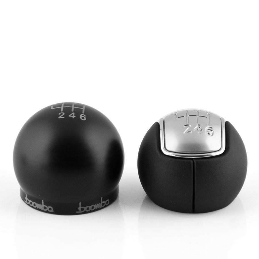 Boomba Racing 220g Round Shift Knob | 2015-2022 Ford Mustang GT/Ecoboost (028-00-005).