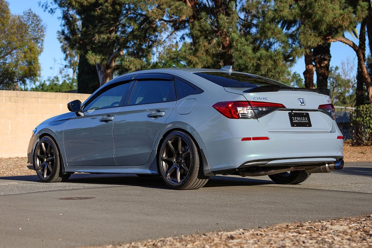 Remark R1 Spec Catback Exhaust | 2022+ Honda Civic / 2023+ Acura Integra (RK-C1063H-08).