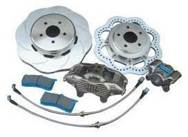 Brake Man Storm System Rear Brake Upgrade Kit | 2008-2015 Mitsubishi Evo X (001-1164).