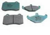 Brake Man #93 Compound High Performance Street Rear Brake Pads (Evo 8/9 & STi 04-17).