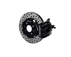 Wilwood Combination Parking Brake Caliper Rear Brake Kit, Drilled and Slotted Rotor - Black Honda Civic | Acura Integra.