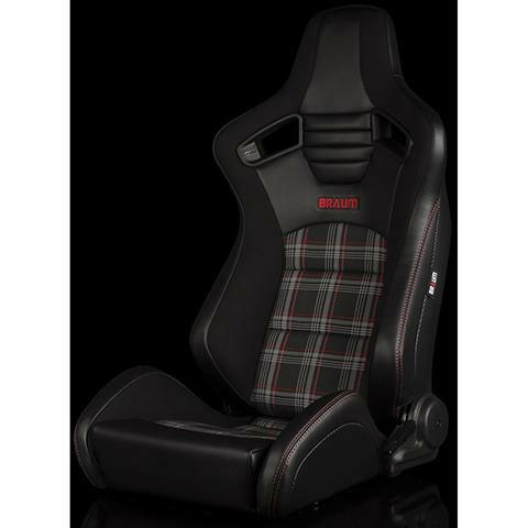 BRAUM Racing Elite-S Series Racing Seats (BRR1S-XXXX).