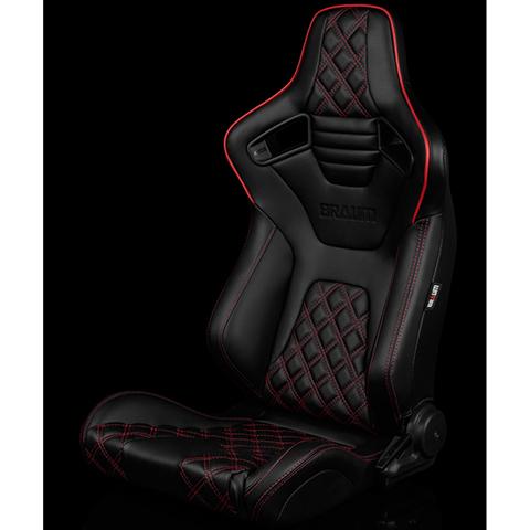 BRAUM Racing Elite-X Series Reclining Racing Seat Pair (BRR1X-XXXX).