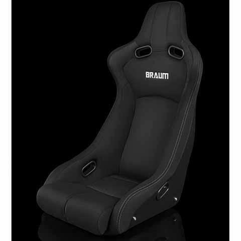 BRAUM Racing Venom-R Series Fixed Back Bucket Seat (BRR7-BKFB/RDFB/BUFB).