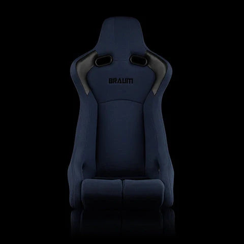 BRAUM Racing Venom-R Series Fixed Back Bucket Seat (BRR7-BKFB/RDFB/BUFB).