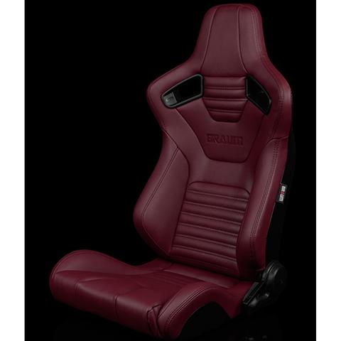 BRAUM Racing Elite-X Series Reclining Racing Seat Pair (BRR1X-XXXX).