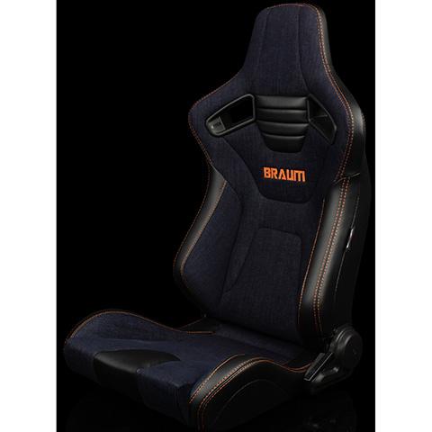 BRAUM Racing Elite-X Series Reclining Racing Seat Pair (BRR1X-XXXX).