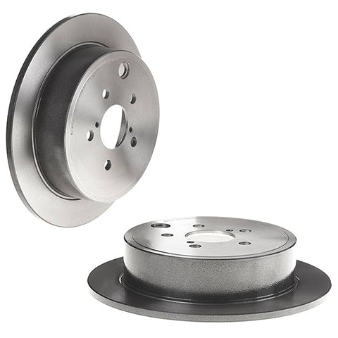 Brembo OEM Equivalent Rear Brake Rotor | 2003-2004 Infiniti G35 and 2003-2009 Nissan 350Z (09.7356.21).