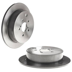 Brembo OEM Equivalent Rear Brake Rotor | 2003-2004 Infiniti G35 and 2003-2009 Nissan 350Z (09.7356.21).