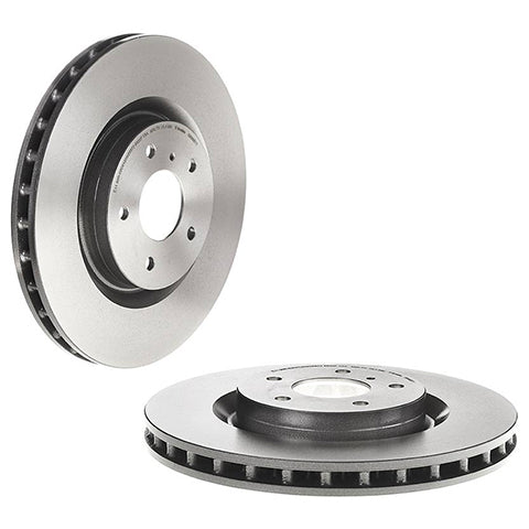 Brembo OEM Equivalent Front Brake Rotor | 2003-2004 Infiniti G35 and 2003-2009 Nissan 350Z (09.8485.11).