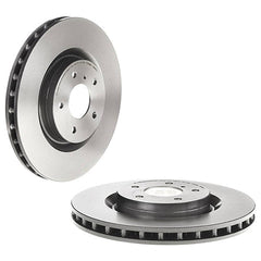 Brembo OEM Equivalent Front Brake Rotor | 2003-2004 Infiniti G35 and 2003-2009 Nissan 350Z (09.8485.11).