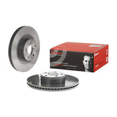 Brembo OEM Rear Brake Rotor | 2008-2014 Subaru WRX, 2017-2020 Toyota 86, and 2013-2018 Subaru BRZ (09.C662.11).