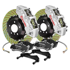 Brembo GT Series Cross Drilled Front Big Brake Kit | 1999-2007 Mitsubishi Evolution (1M1.8025A).