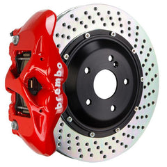 Brembo GT Monobloc 4-Piston 345mm Front Drilled Big Brake Kit | 2017-2021 Honda Civic Si/Type-R (1S1.8005A).