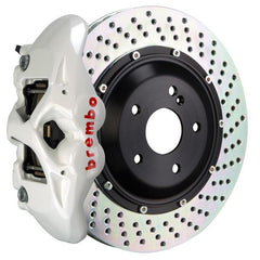 Brembo GT Monobloc 4-Piston 345mm Front Drilled Big Brake Kit | 2017-2021 Honda Civic Si/Type-R (1S1.8005A).