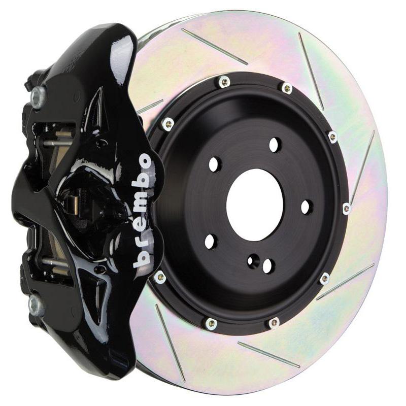 Brembo GT Monobloc 4-Piston 345mm Front Slotted Big Brake Kit | 2017-2021 Honda Civic Si/Type-R (1S2.8005A).
