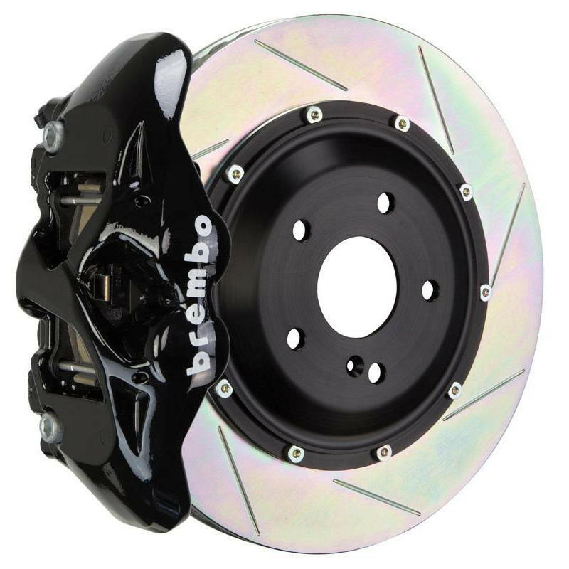 Brembo GT Monobloc 4-Piston 345mm Front Slotted Big Brake Kit | 2017-2021 Honda Civic Si/Type-R (1S2.8005A).