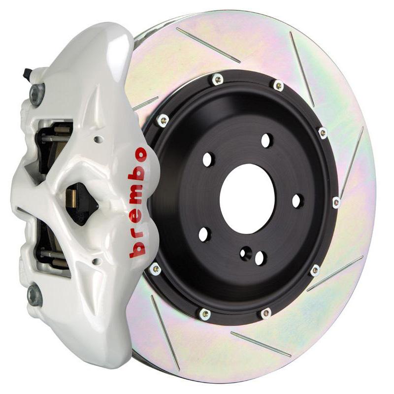 Brembo GT Monobloc 4-Piston 345mm Front Slotted Big Brake Kit | 2017-2021 Honda Civic Si/Type-R (1S2.8005A).