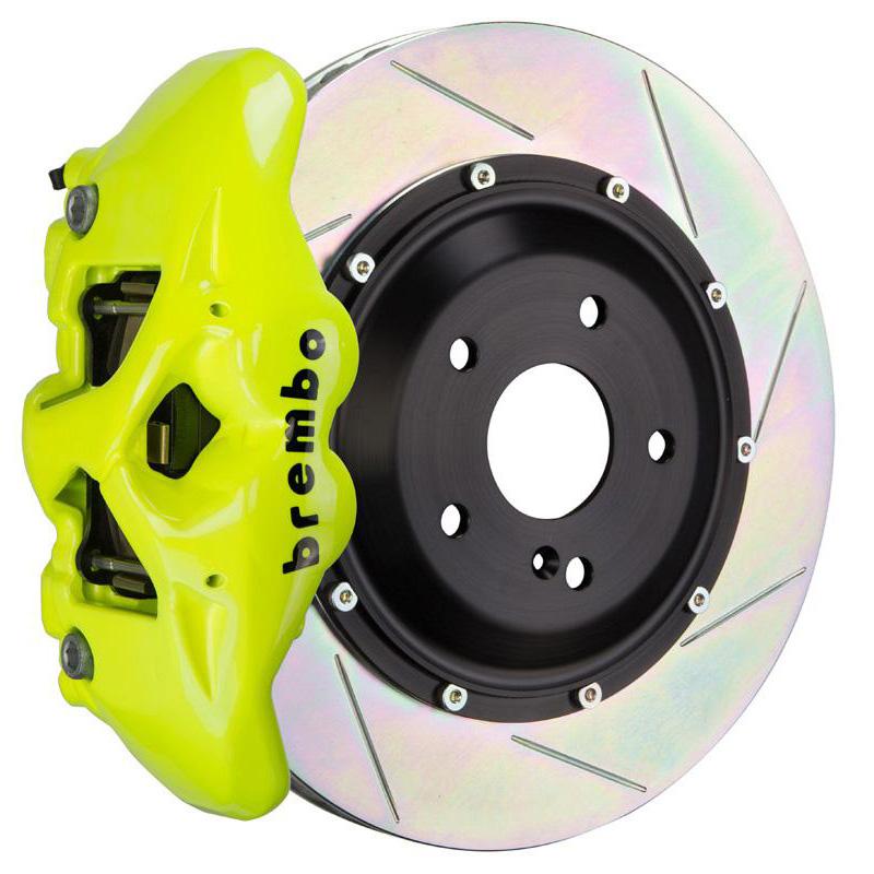 Brembo GT Monobloc 4-Piston 345mm Front Slotted Big Brake Kit | 2017-2021 Honda Civic Si/Type-R (1S2.8005A).