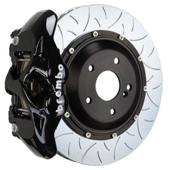 Brembo GT Monobloc 4-Piston 345mm Front Type-3 Slotted Big Brake Kit | 2017-2021 Honda Civic Si/Type-R (1S3.8005A).