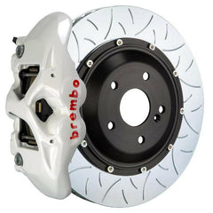 Brembo GT Monobloc 4-Piston 345mm Front Type-3 Slotted Big Brake Kit | 2017-2021 Honda Civic Si/Type-R (1S3.8005A).