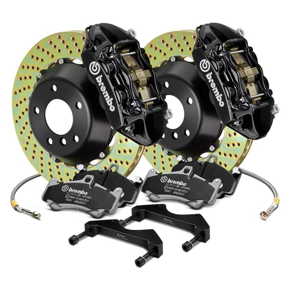 Brembo Gran Turismo 4 Piston Drilled Rear Big Brake Kit | 2022 Subaru BRZ/Toyota 86 and 2013-2021 Subaru BRZ/Scion FR-S/Toyota 86 (2P1.8042A).