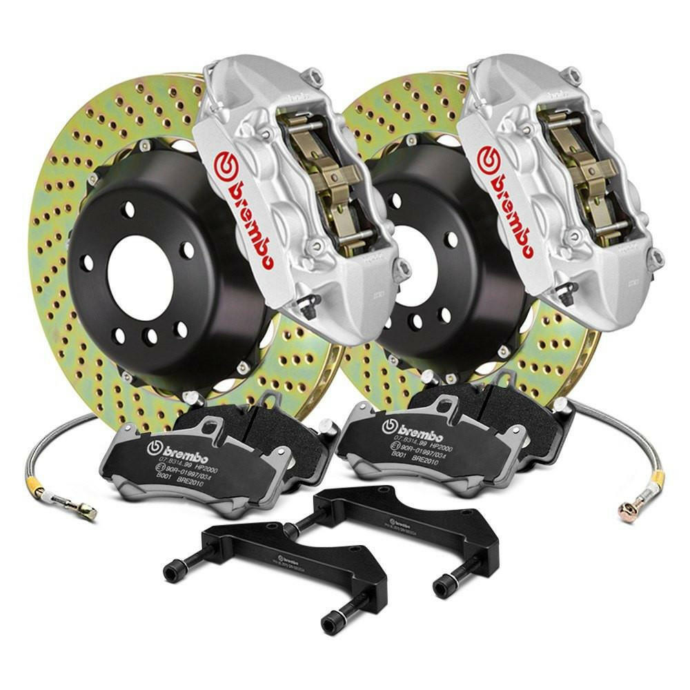 Brembo Gran Turismo 4 Piston Drilled Rear Big Brake Kit | 2022 Subaru BRZ/Toyota 86 and 2013-2021 Subaru BRZ/Scion FR-S/Toyota 86 (2P1.8042A).