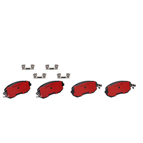 Brembo OEM Equivalent Ceramic Front Brake Pads | 2013-2016 Scion FR-S, 2013-2015 Subaru BRZ, and 2011-2014 Subaru WRX (P78021N).